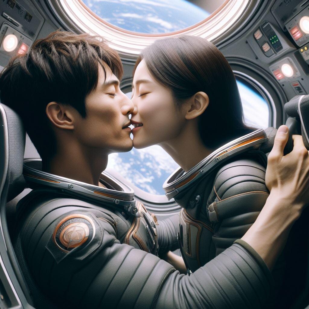 ハネムーンは宇宙で