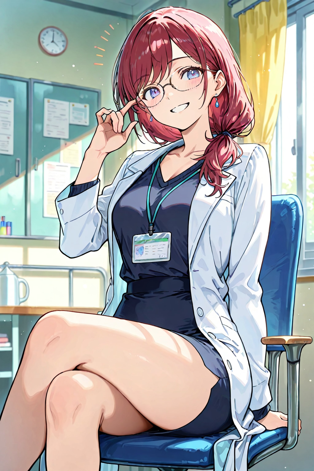 保健教諭。 | の人気AIイラスト・グラビア