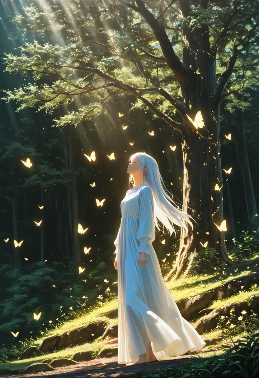 神秘的な少女 | の人気AIイラスト・グラビア