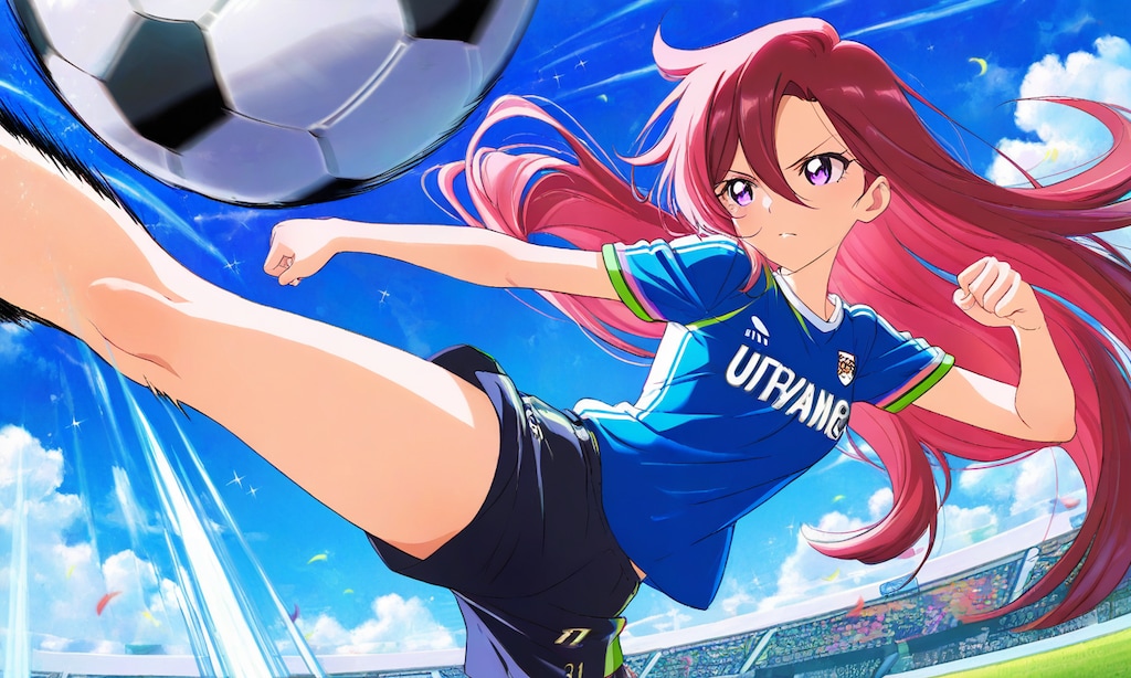 Dyanamic kick⚽滝沢あすか。