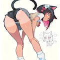 Blushing Shrine Cat 3枚目