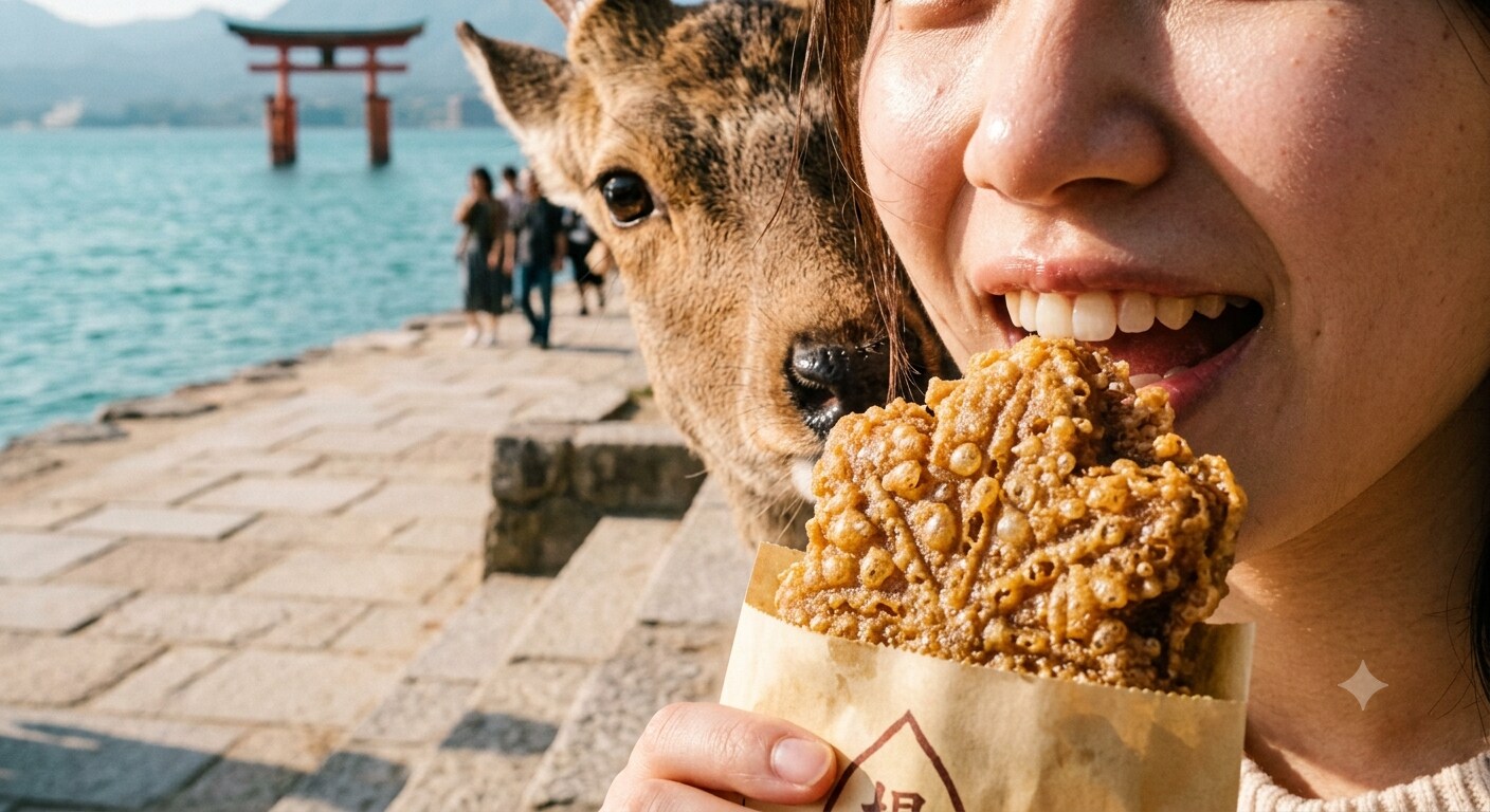 紅葉堂　元祖揚げもみじ饅頭（広島）