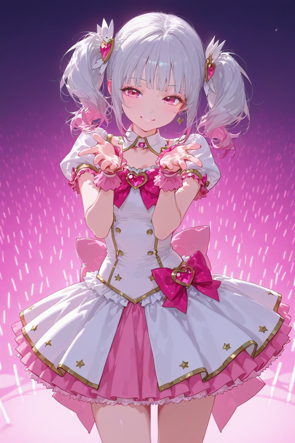 いたずらな笑顔