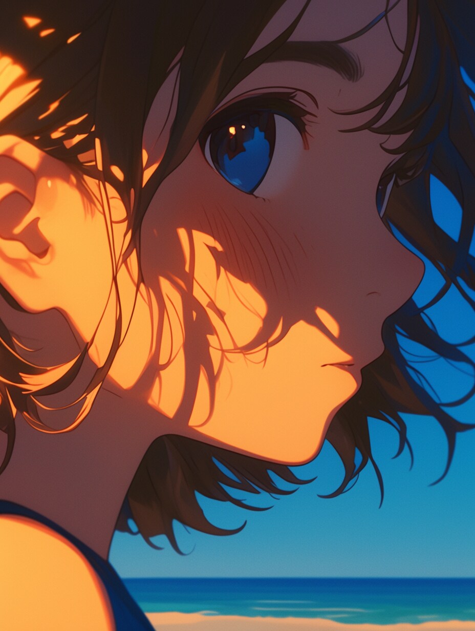 海と少女 | の人気AIイラスト・グラビア