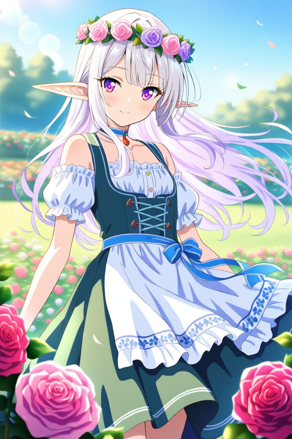 薔薇 | の人気AIイラスト・グラビア