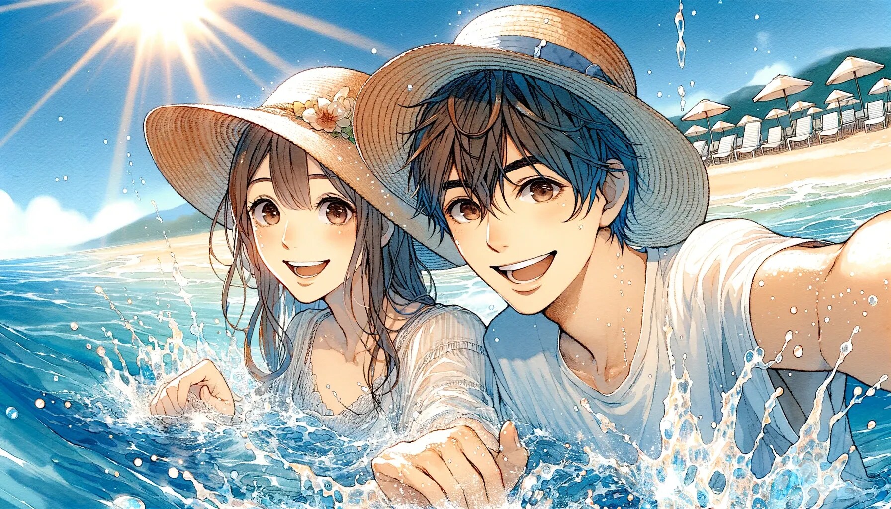 夏の海辺のふたりDLE