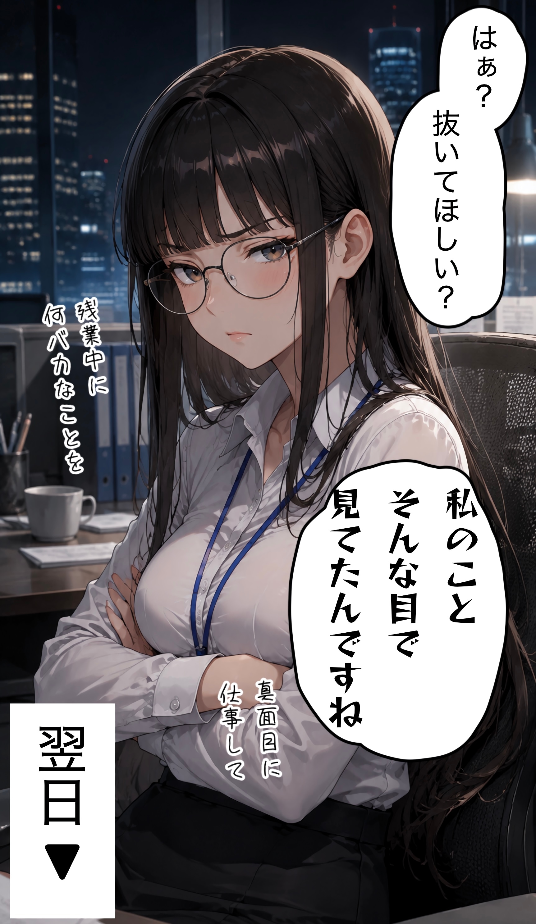 真面目な同僚の裏の顔