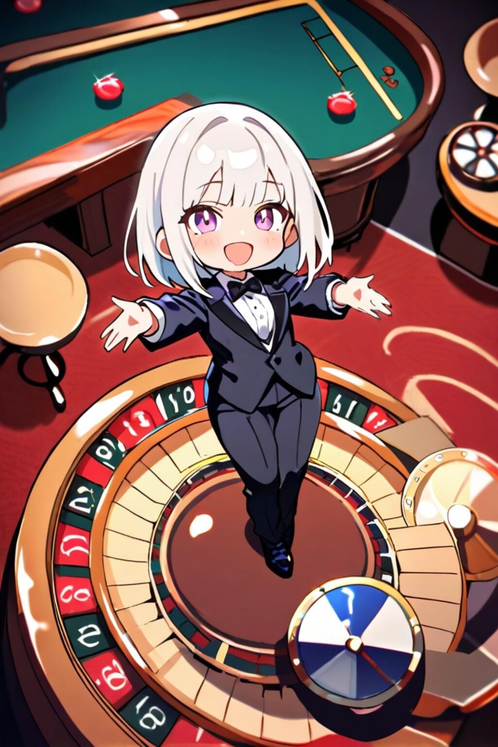 新人カジノディーラーちゃん