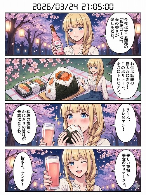 本日発売の限定ビール『桜塩ゴーゼ』 | の人気AIイラスト・グラビア
