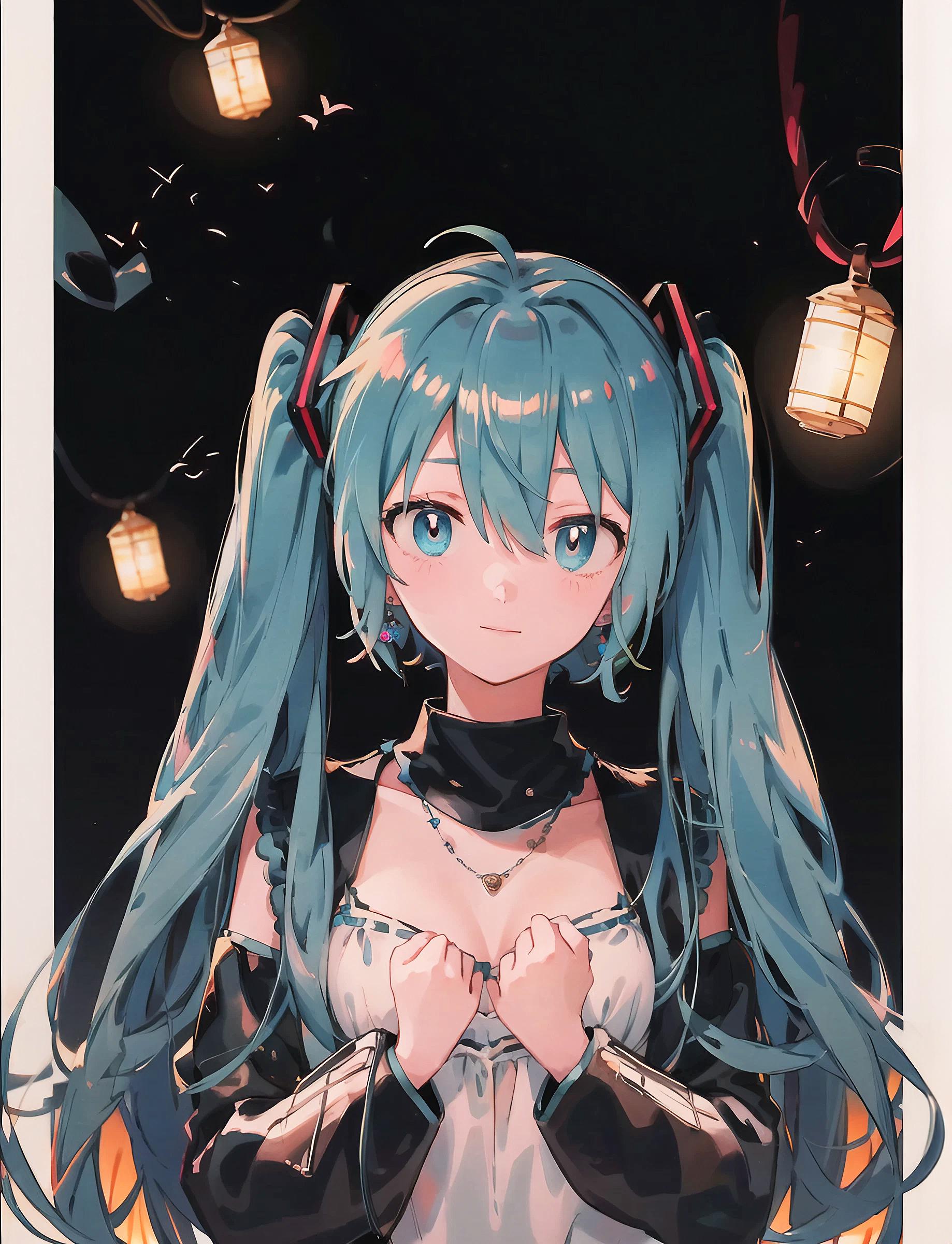 初音未來 初音ミク Miku VOCALOID ツインテール