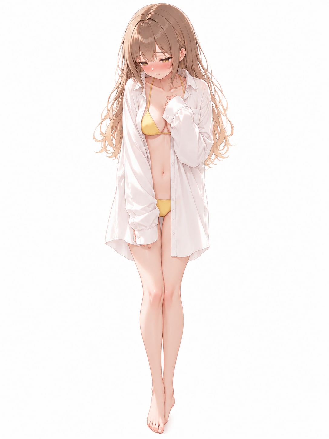 Sweet Noir． もか💛 の下着彼シャツ❣️