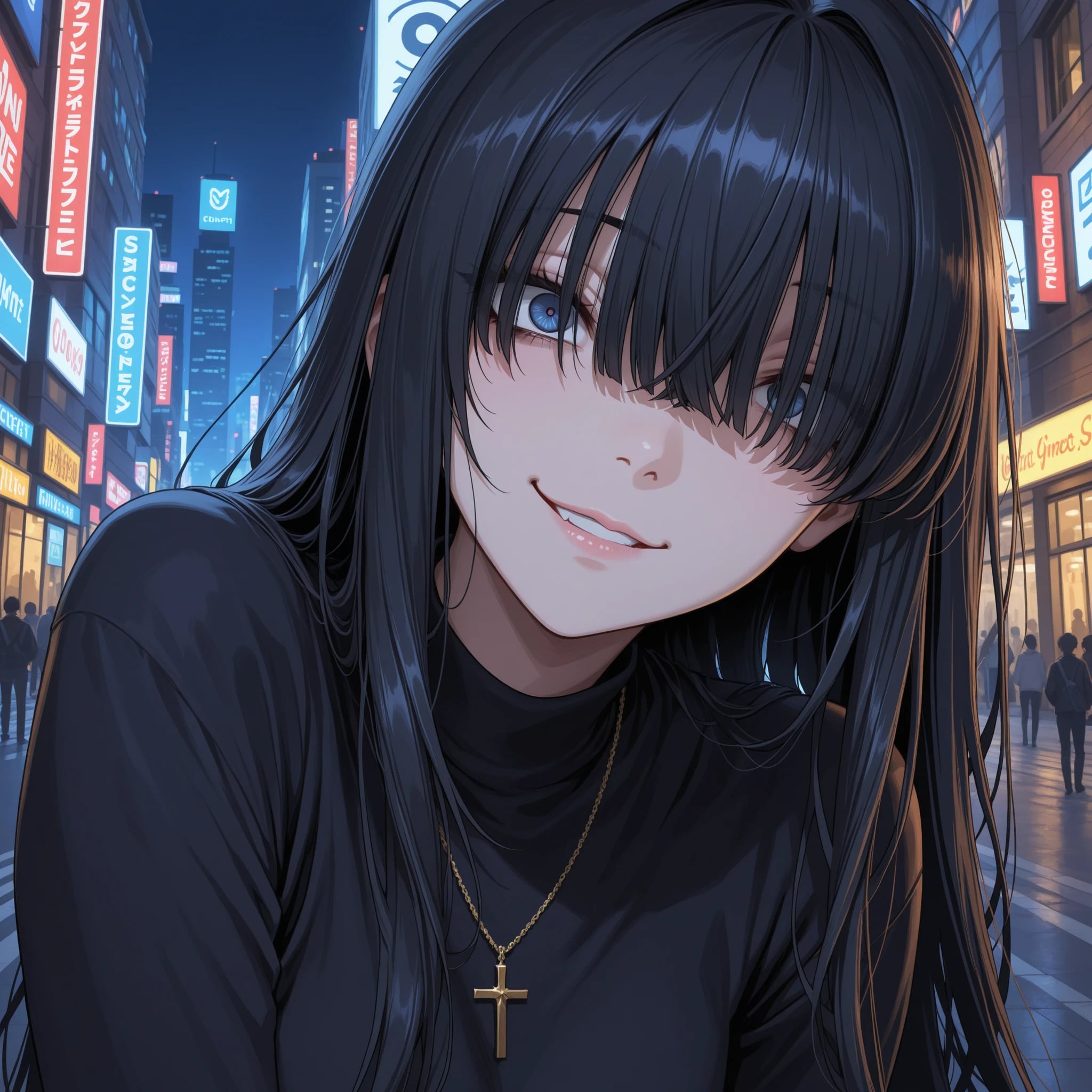 前髪切ってくれよぉ…かわいいんだからさあ | の人気AIイラスト・グラビア