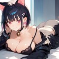 寝そべりノラ猫娘♪ 3枚目