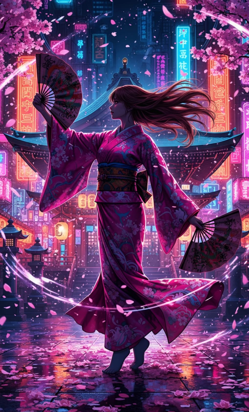 鉄扇女子 | の人気AIイラスト・グラビア