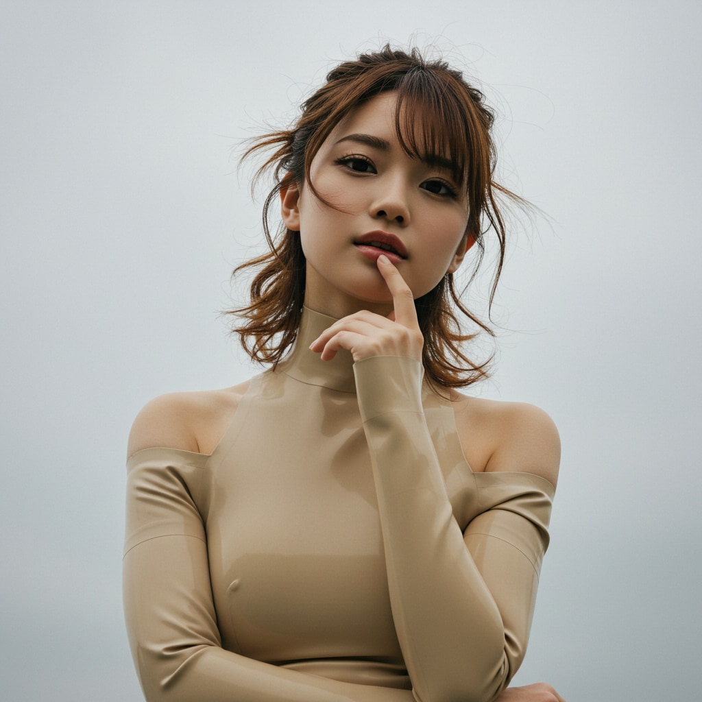 寝る前のポートレート