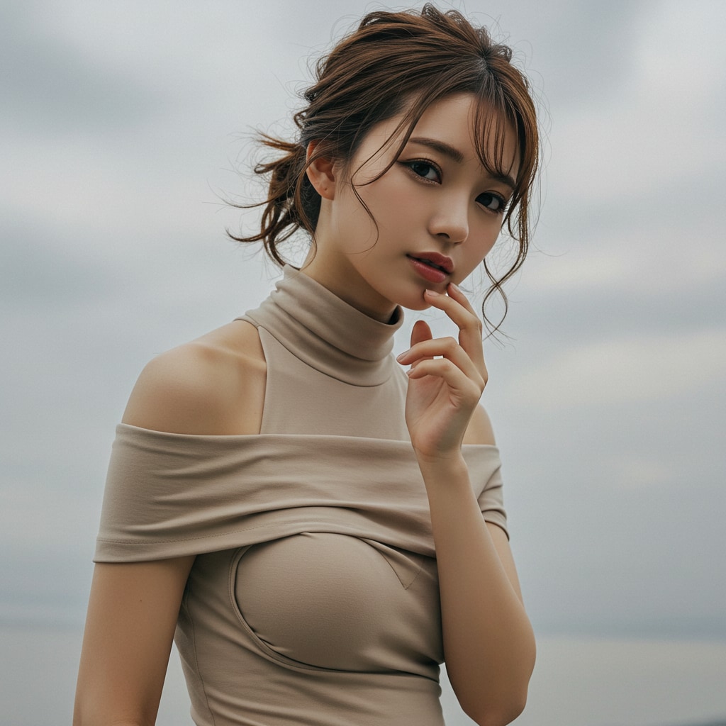 寝る前のポートレート