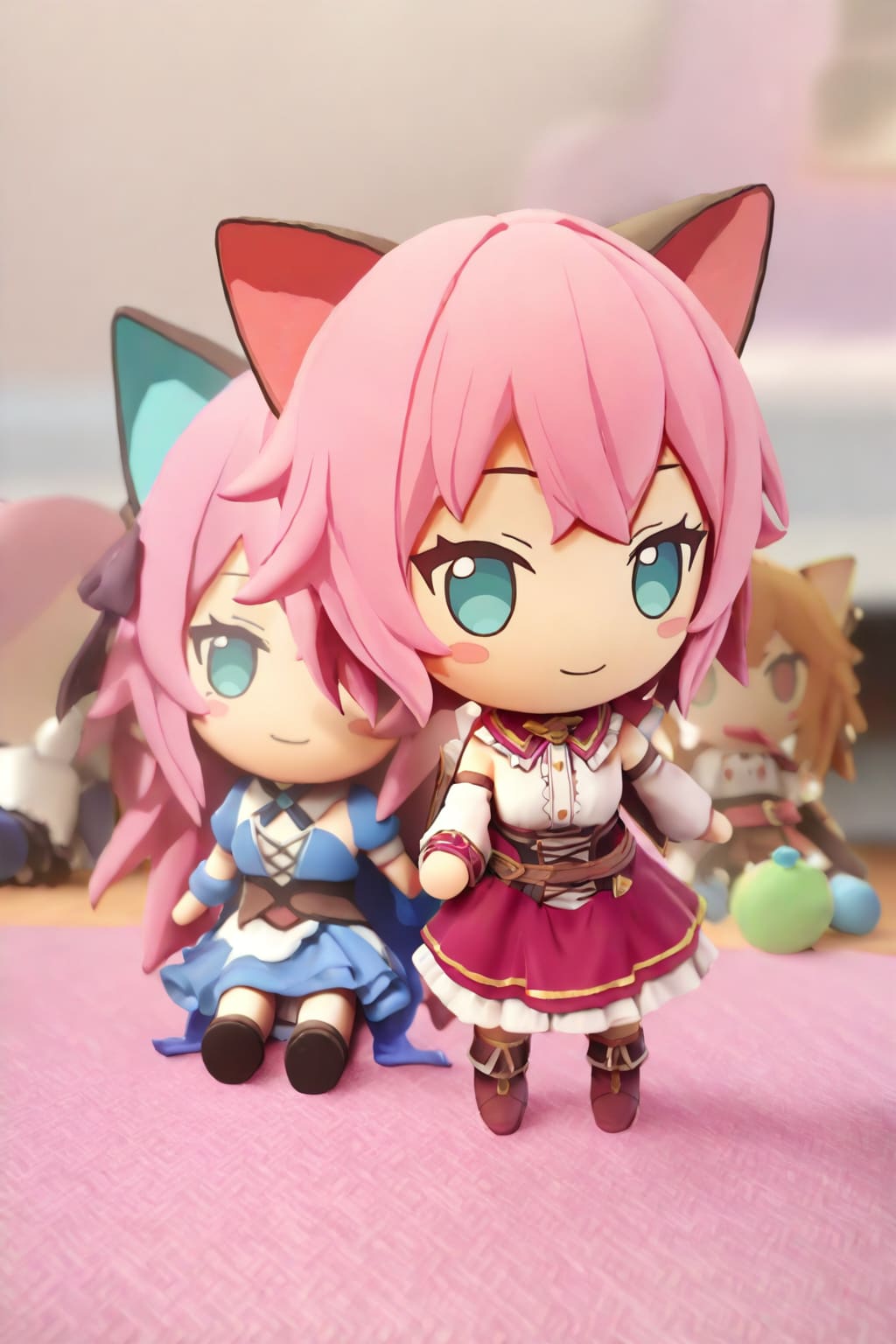 猫耳娘フィギュア。