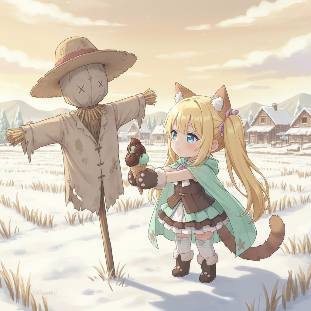 金ツイにゃん。2月19日 #チョコミントの日 | の人気AIイラスト・グラビア