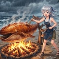 鯨の丸焼き🐋🔥 5枚目