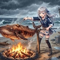 鯨の丸焼き🐋🔥 3枚目