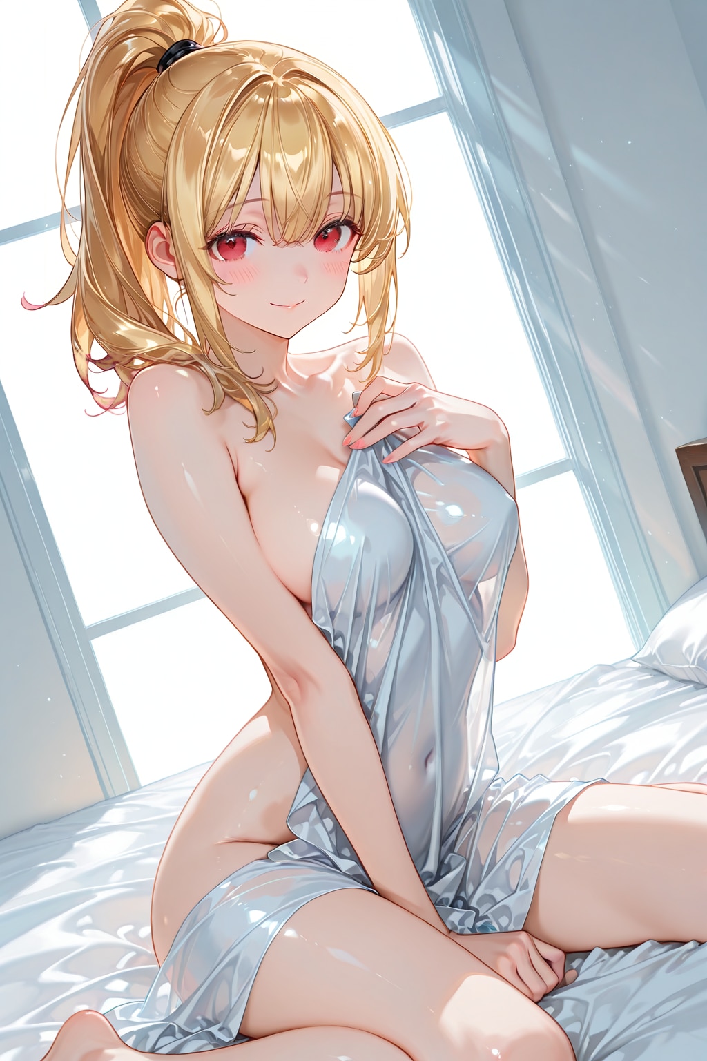 under sheets