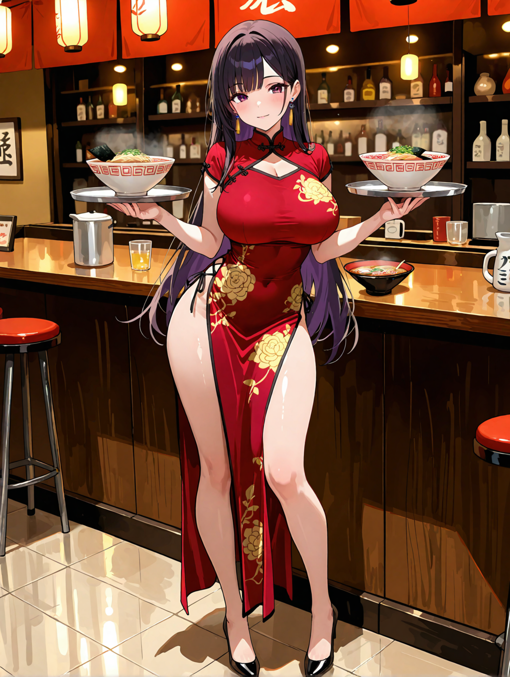 中華料理店の拉麺