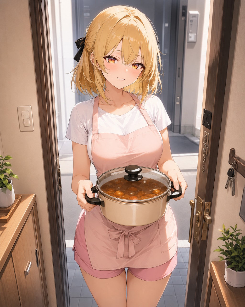 カレー作りすぎてしまったのでよかったら