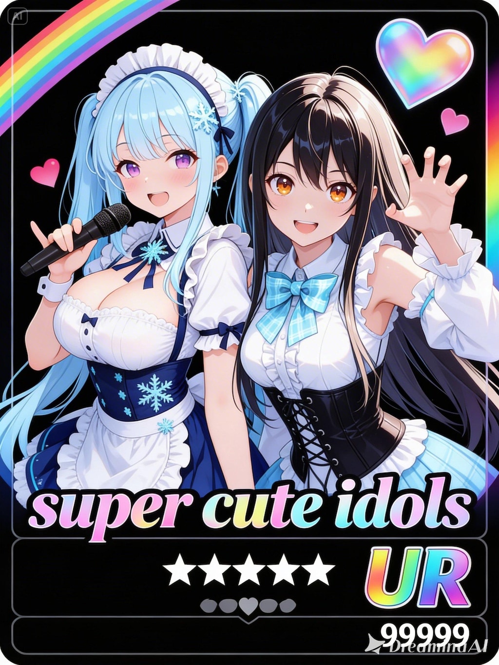 大星ふう＆スーパーメイド💓super idols