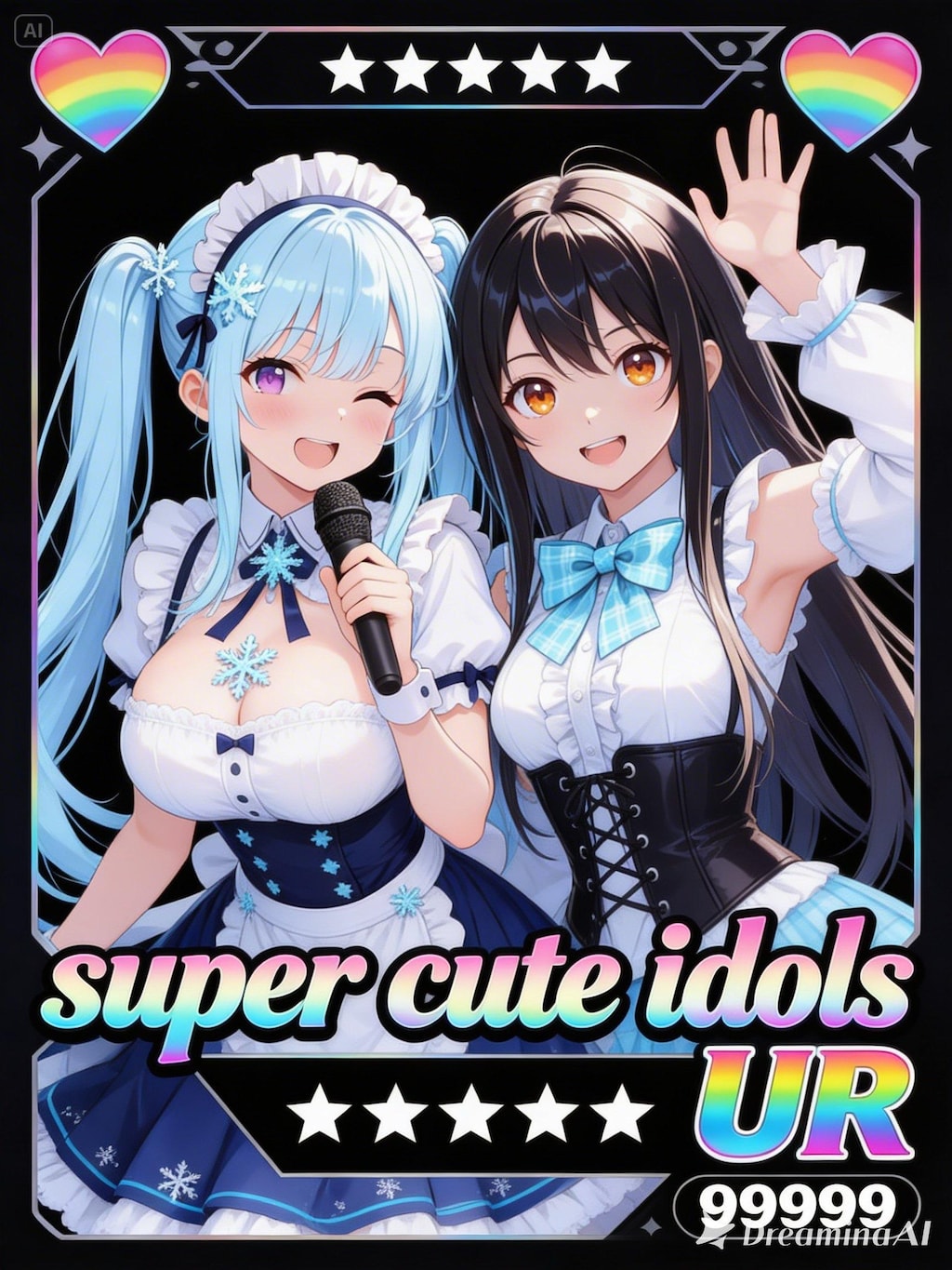 大星ふう＆スーパーメイド💓super idols
