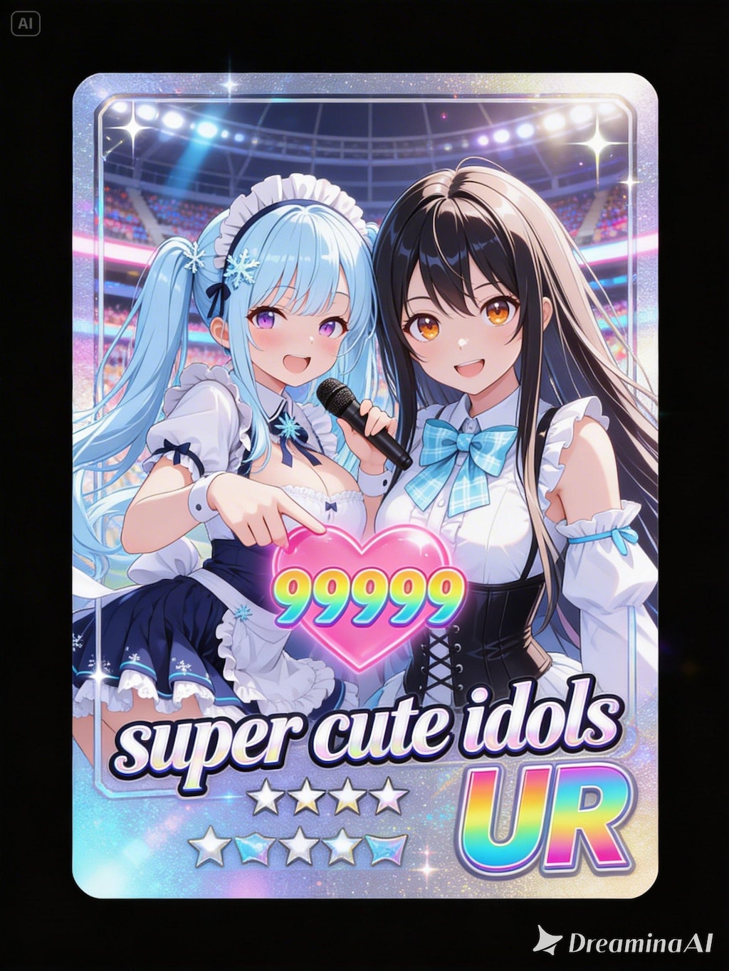 大星ふう＆スーパーメイド💓super idols