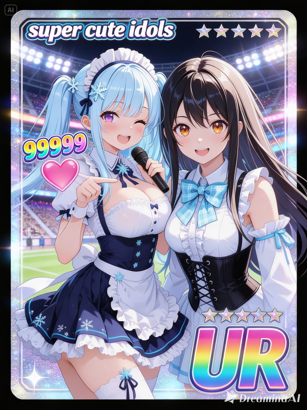 大星ふう＆スーパーメイド💓super idols