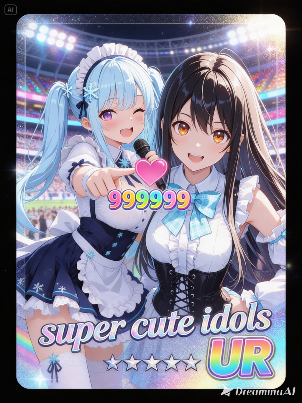 大星ふう＆スーパーメイド💓super idols