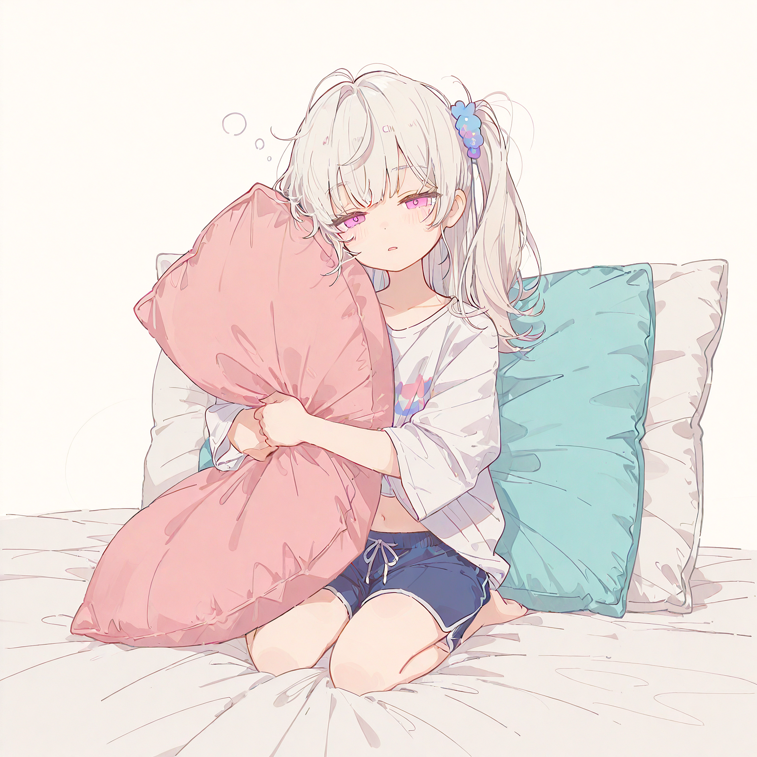 おねむ。 | の人気AIイラスト・グラビア