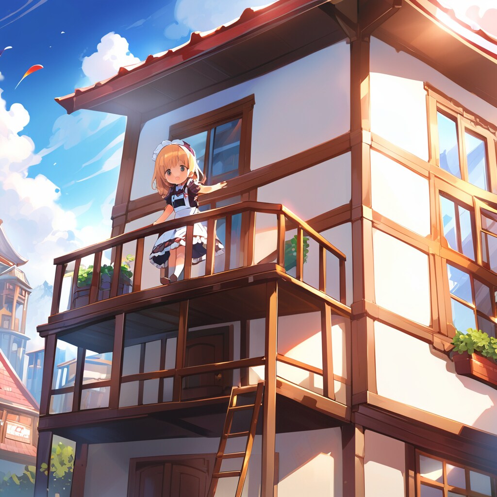小さなメイドちゃん | の人気AIイラスト・グラビア