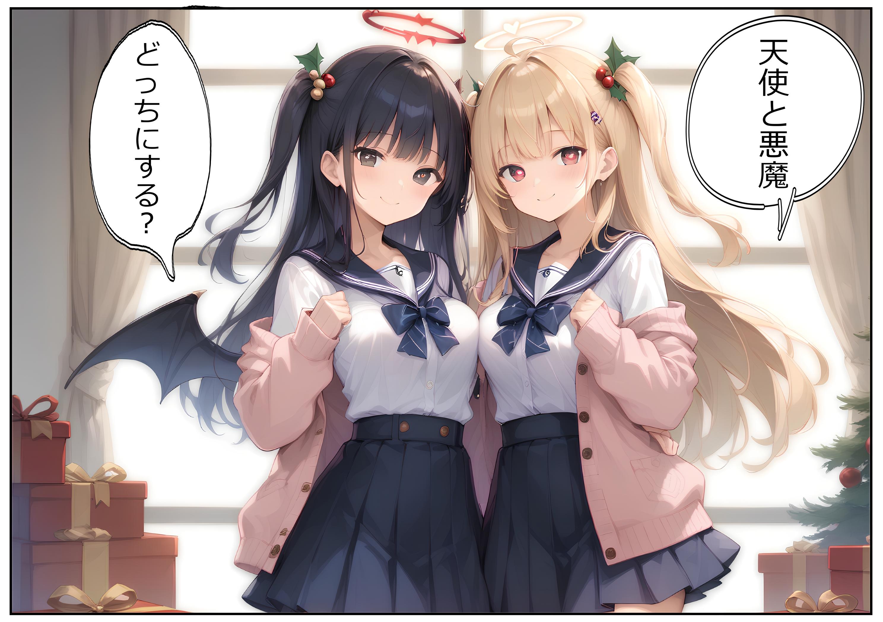 天使と悪魔、どっちにするの？