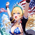 ♠️🇺🇸大統領記念で🇺🇸👙な🗽 3枚目