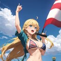 ♠️🇺🇸大統領記念で🇺🇸👙な🗽 5枚目