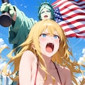 ♠️🇺🇸大統領記念で🇺🇸👙な🗽 4枚目