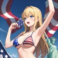 ♠️🇺🇸大統領記念で🇺🇸👙な🗽 6枚目