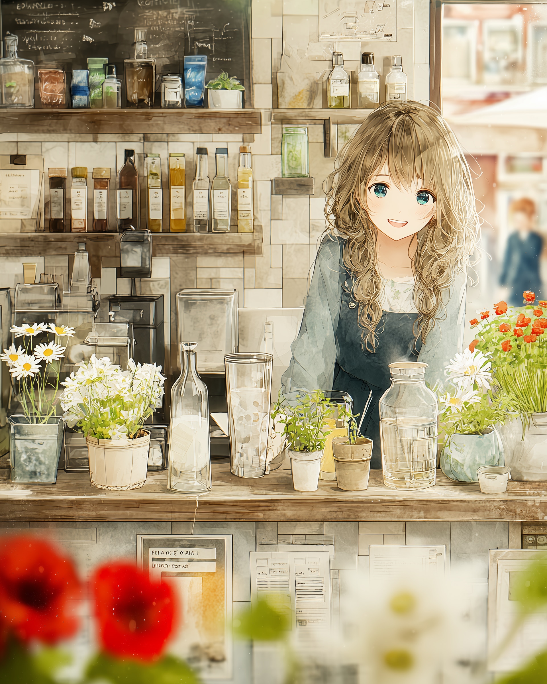 きみの笑顔が花になる | の人気AIイラスト・グラビア