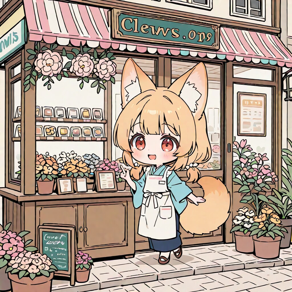 花屋の店員さん