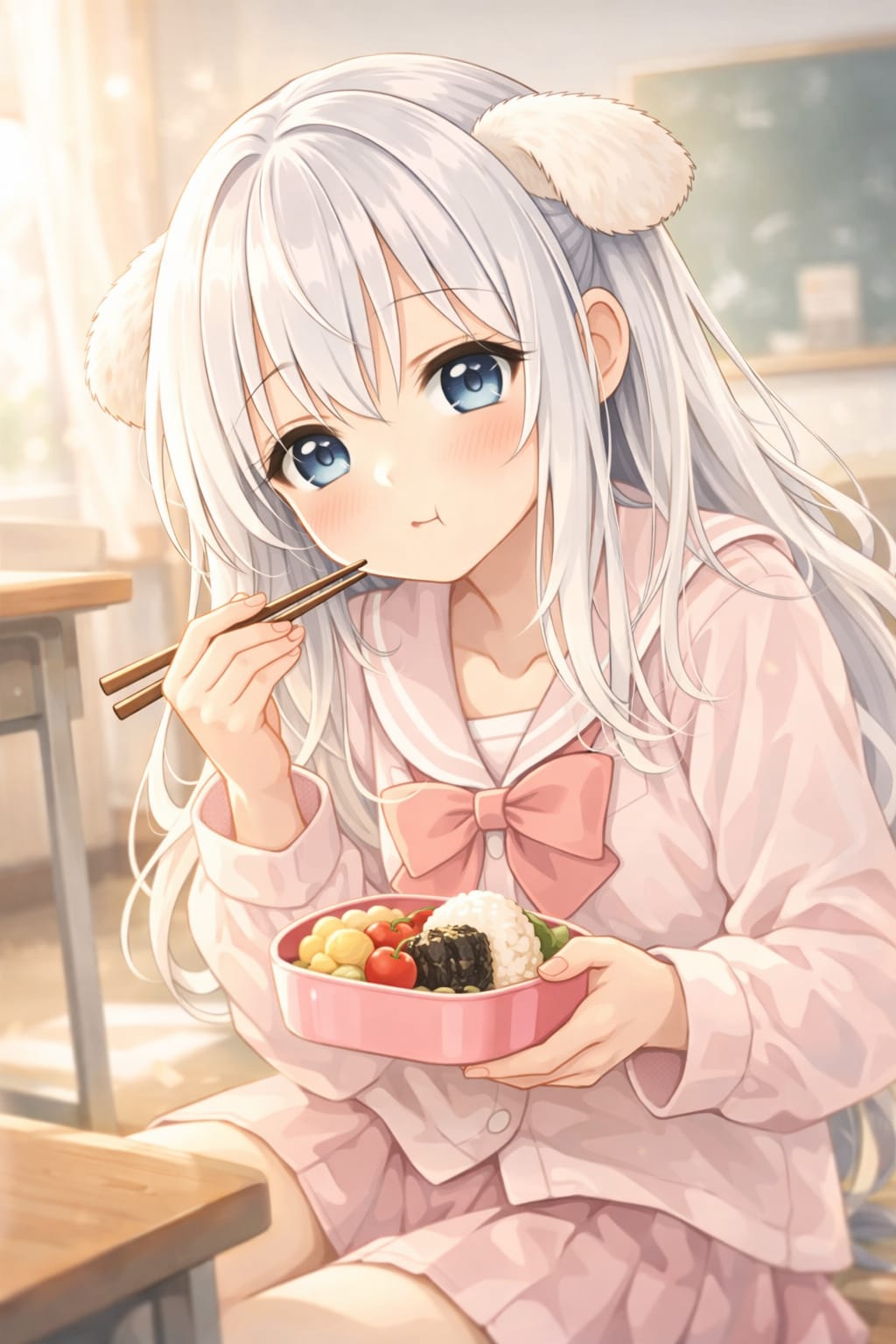 一緒にお昼食べよ？