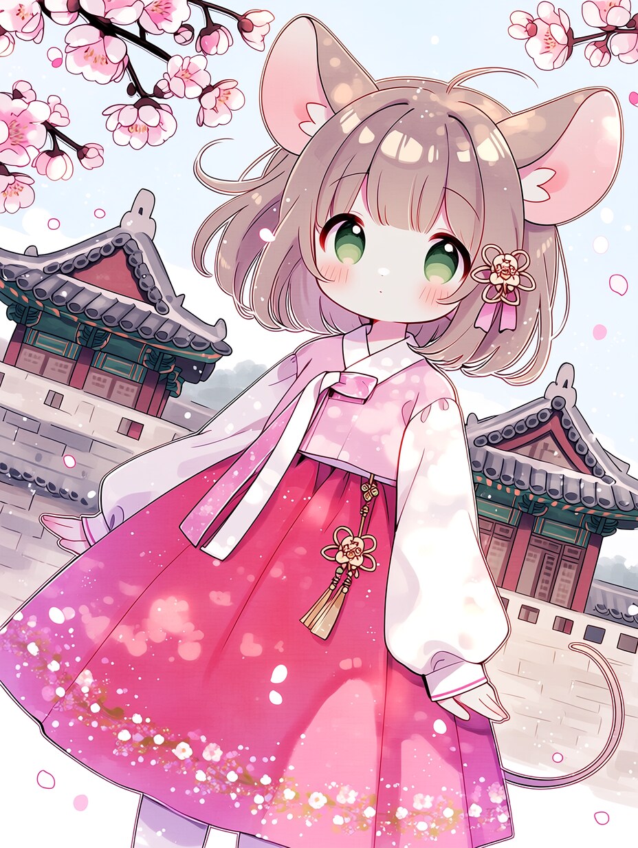韓服ねず耳ちゃんズ