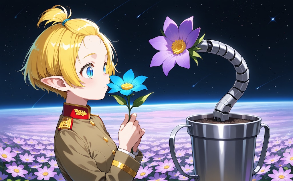 花が根を張る速度は変わらない