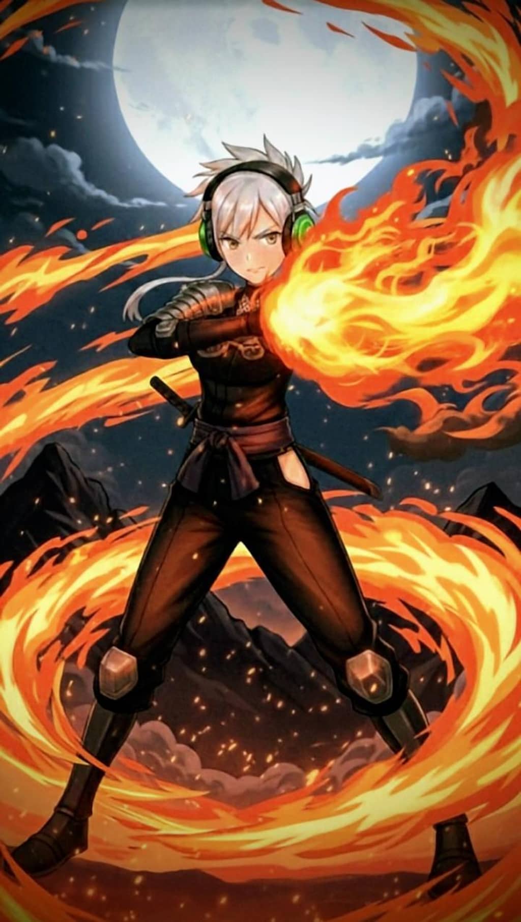 白鶴姉妹とモンスターの戦闘シーン