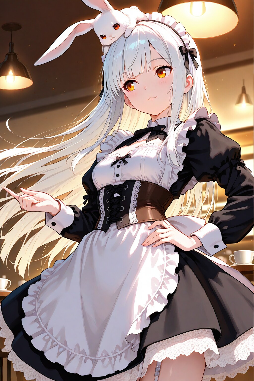 メイド服うさこさん