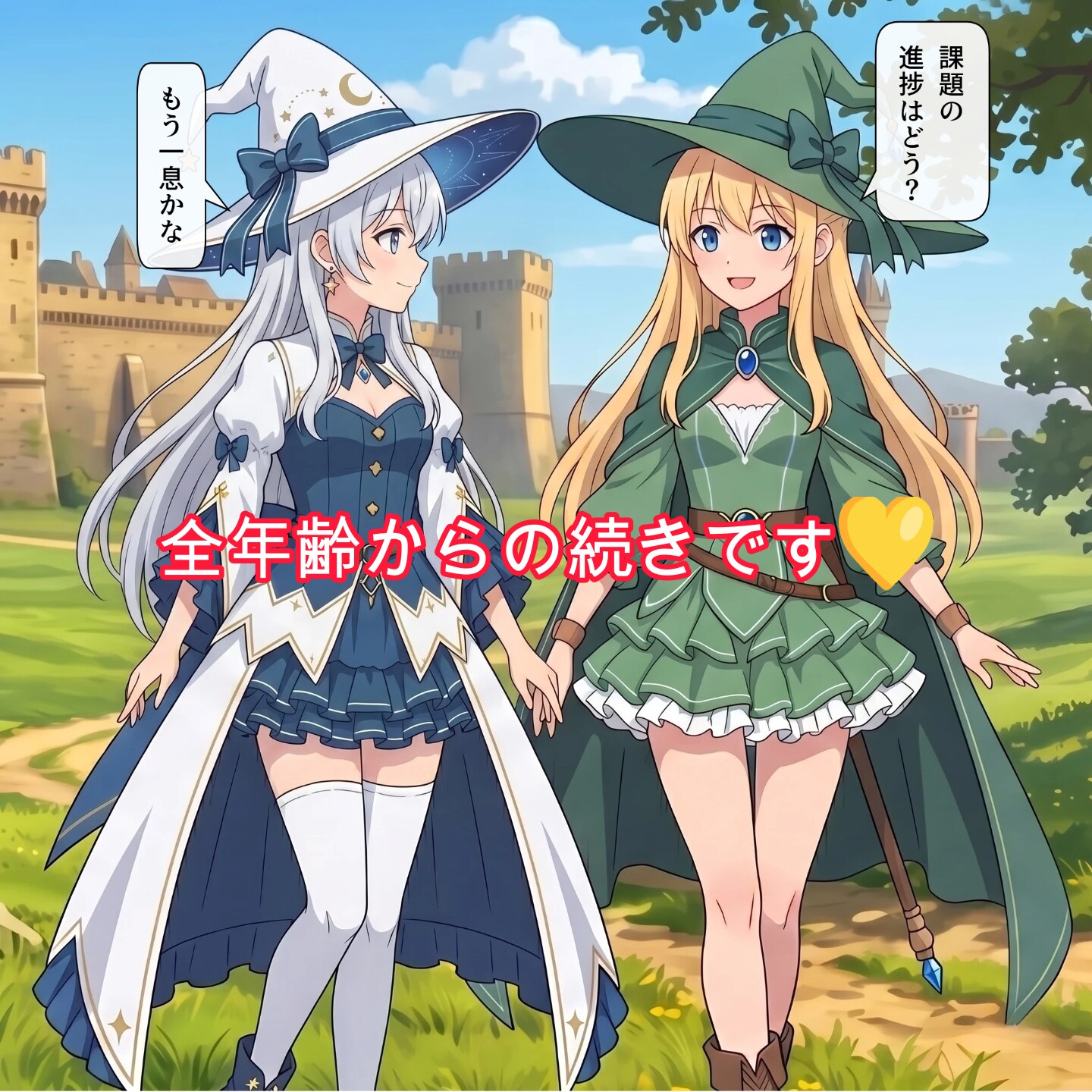 漫画祭りに便乗：星の魔女_中編（Ｒ１５編）