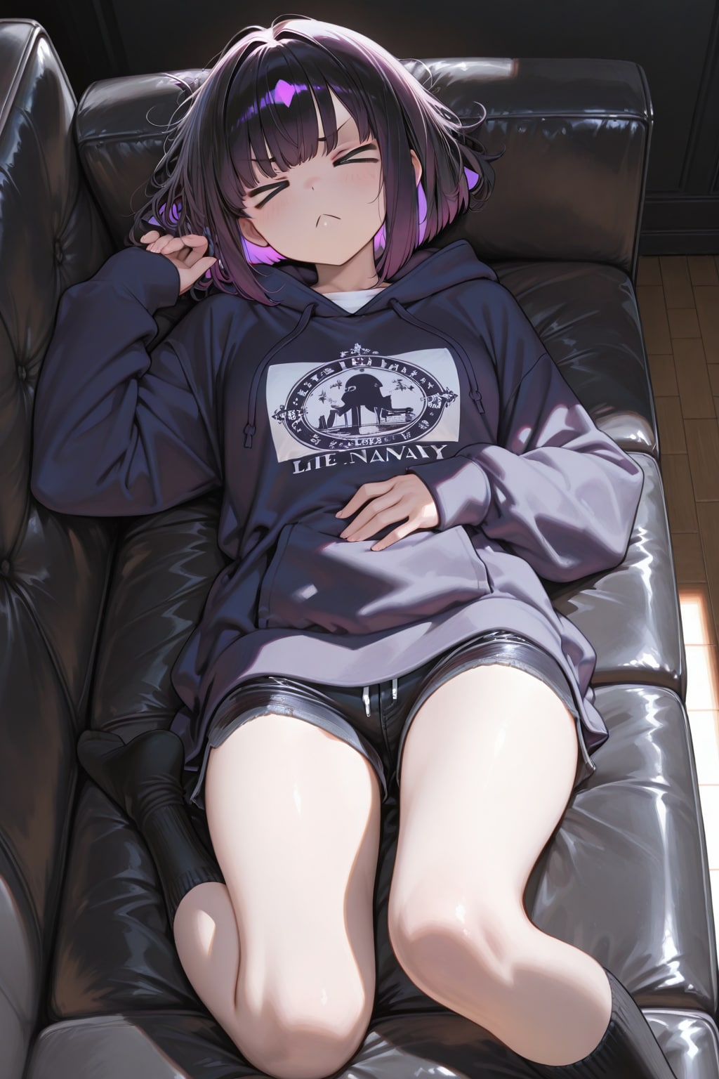 紫色が似合う女の子77