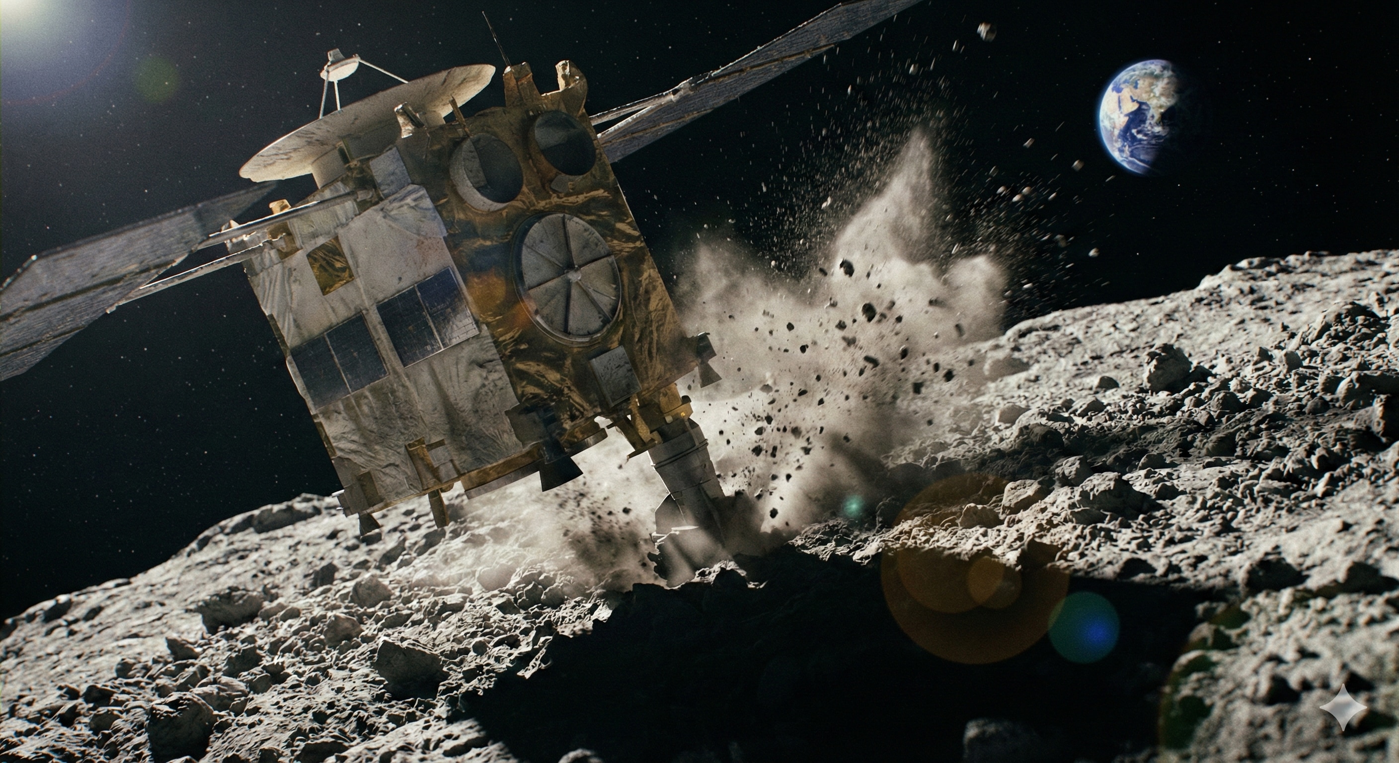 イトカワのサンプルを採取するはやぶさ | の人気AIイラスト・グラビア