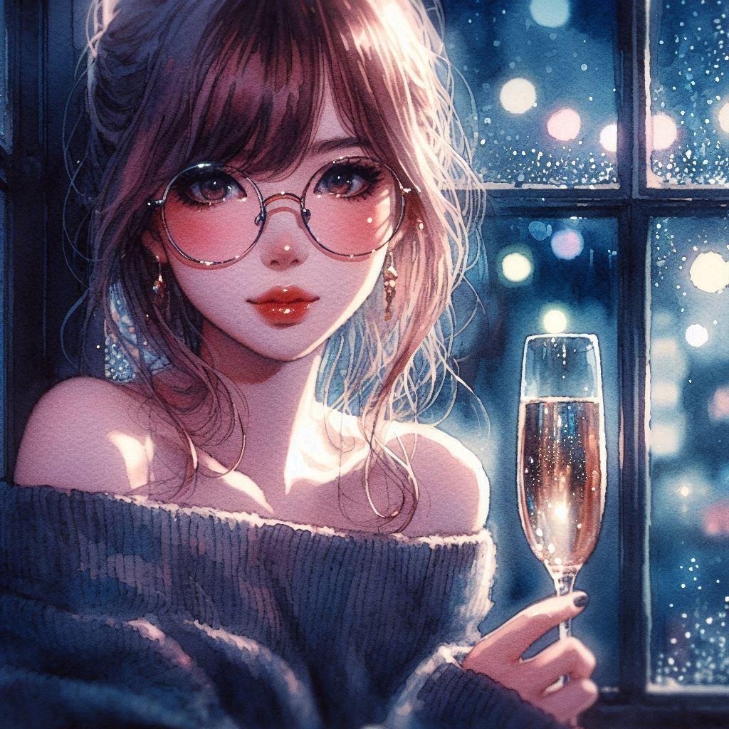 シャンパンといつもの